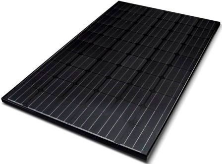 250w 29.5V полностью черные солнечные черные поликристаллические солнечные элементы IP65